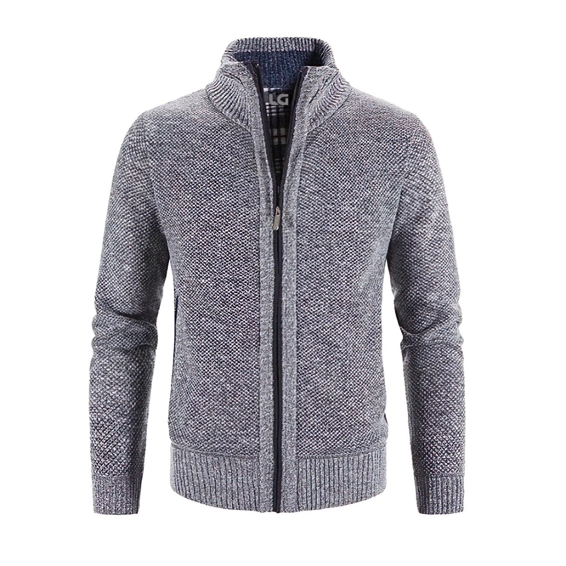 Men's Fleece Zipper Sweater - Pexav