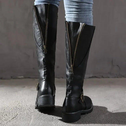 Tall Ladies Knee High Boots - Pexav