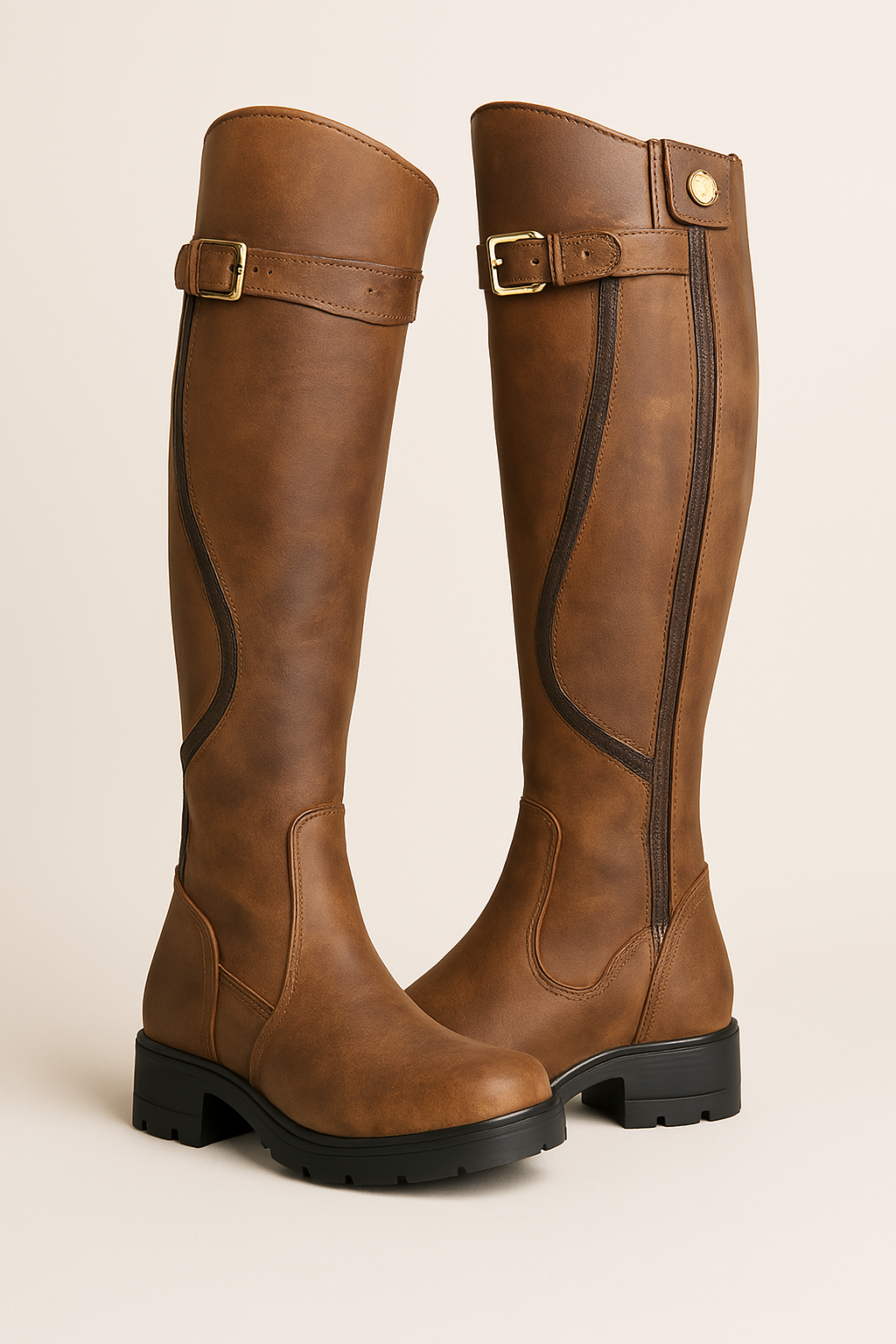 Han | Tall Fashion Ankle Boots - Olytrend