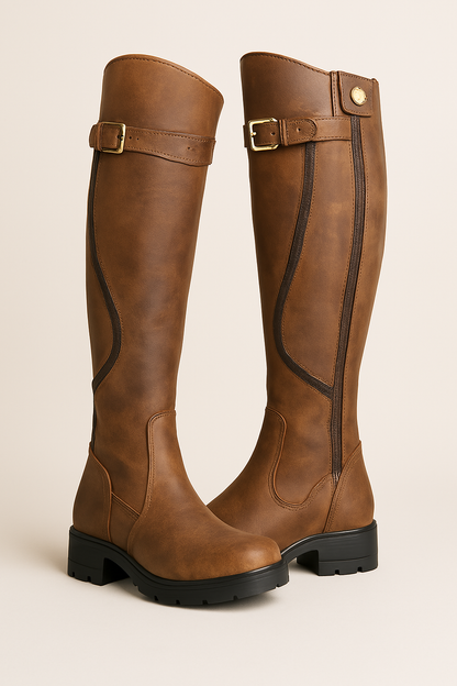 Han | Tall Fashion Ankle Boots - Olytrend