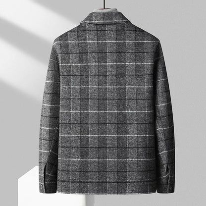 Classic Checkered Flannel Jacket