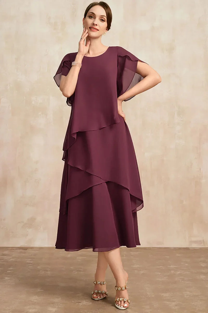 Elegant Lightweight Chiffon Dress