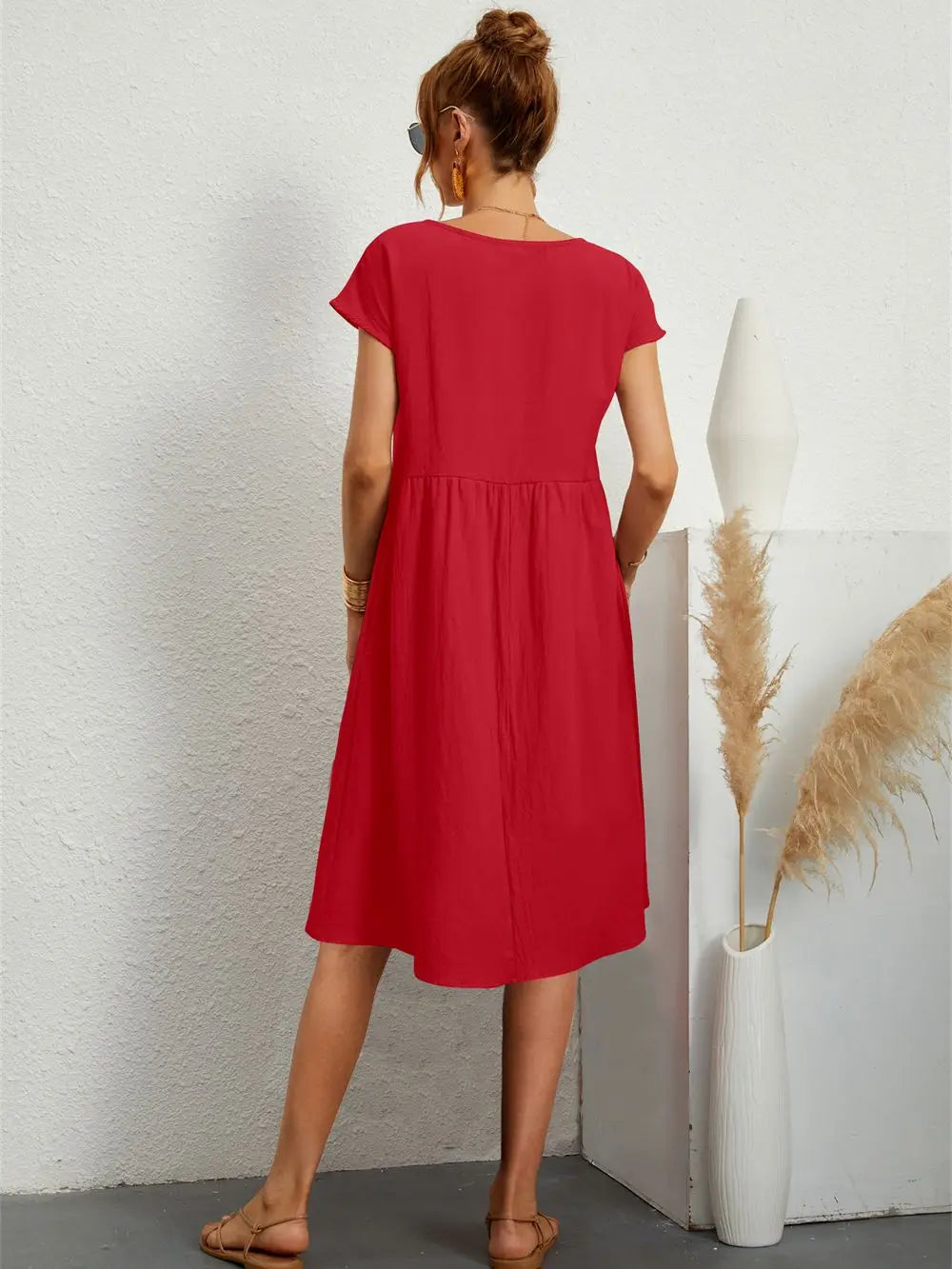 Comfy Side Pocket Sundress
