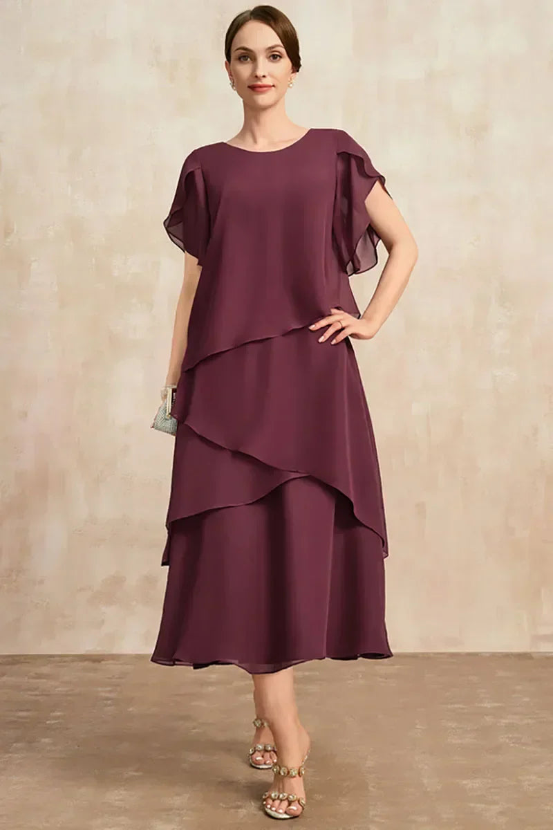 Elegant Lightweight Chiffon Dress