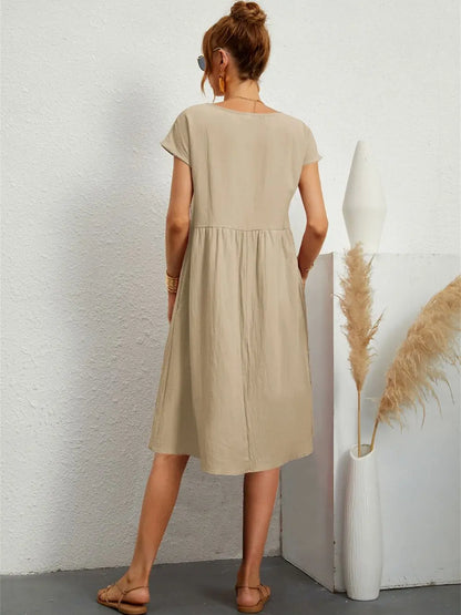 Comfy Side Pocket Sundress