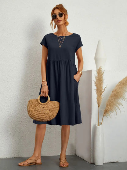 Comfy Side Pocket Sundress