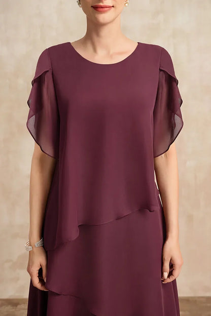 Elegant Lightweight Chiffon Dress
