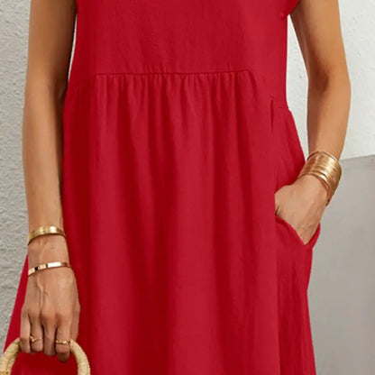 Comfy Side Pocket Sundress