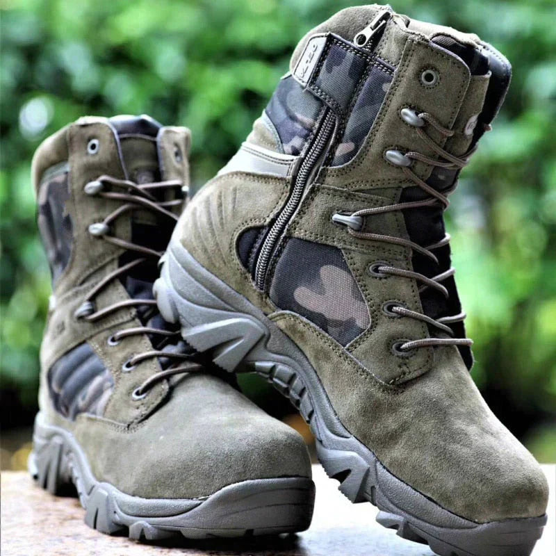 Rugged Outdoor Men's Hiking Boots - Nocini