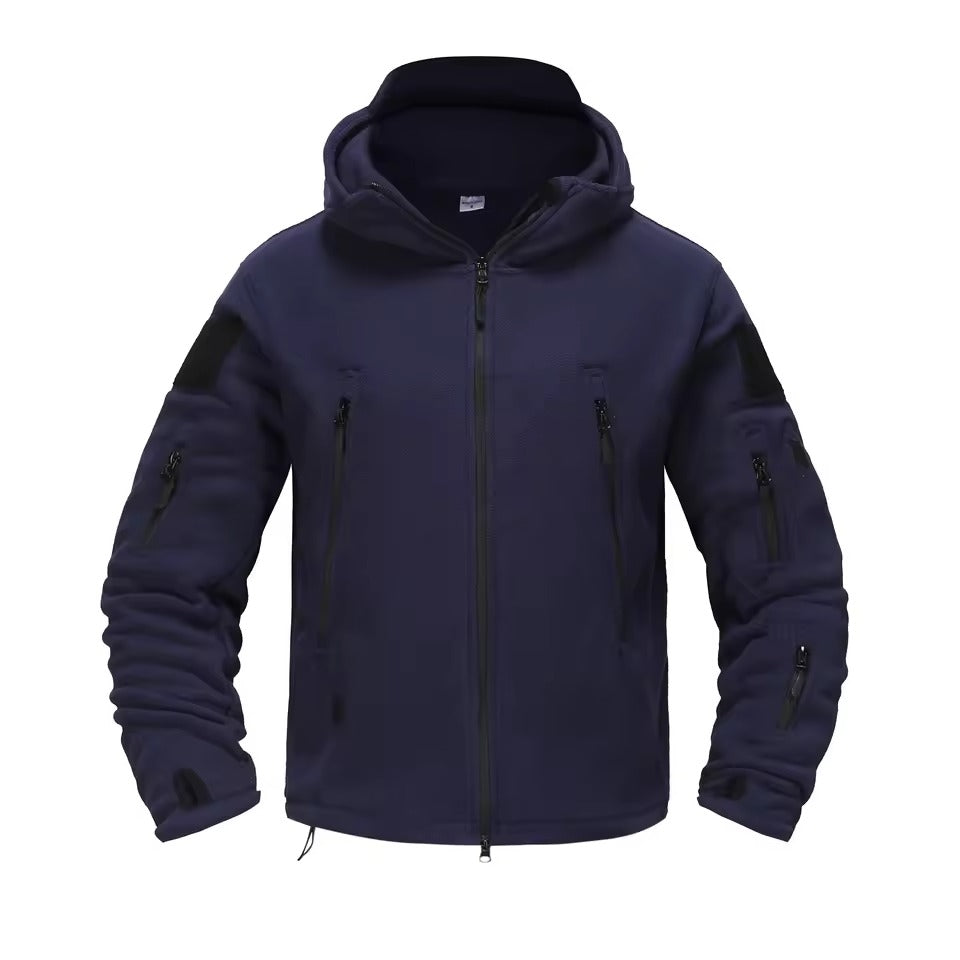 Warm Mens Fleece Winter Coat