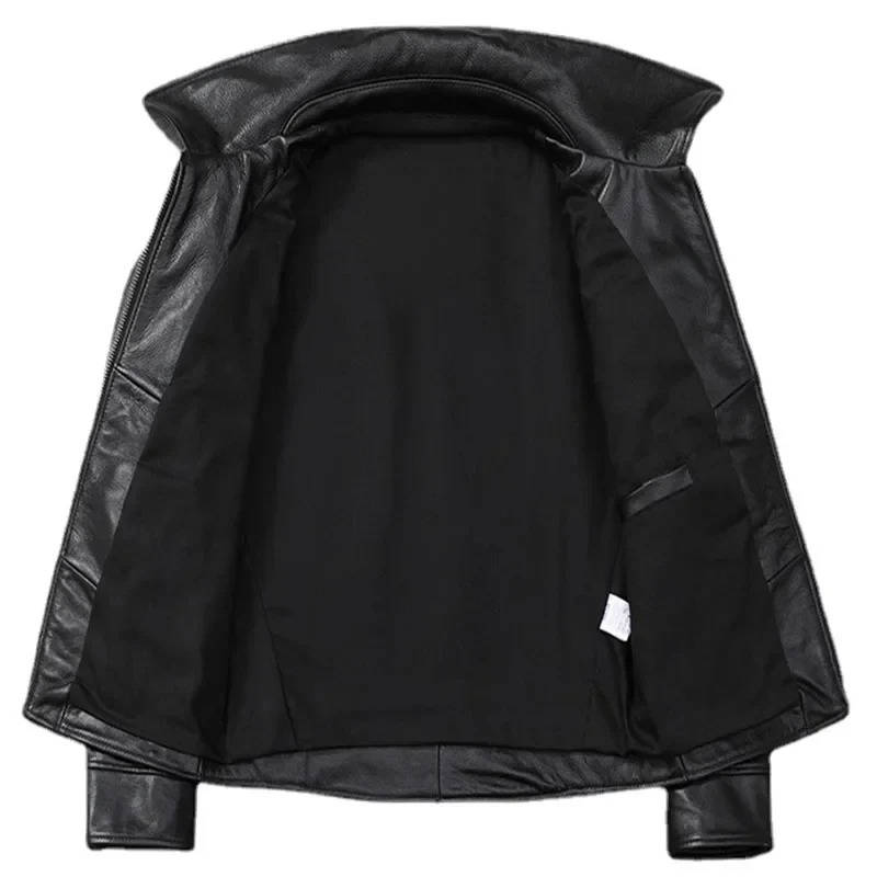 Rugged Vintage Leather Mens Jacket
