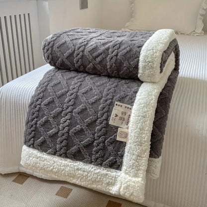 Plush Fleece Throw Blanket