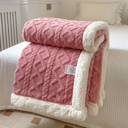 Plush Fleece Throw Blanket