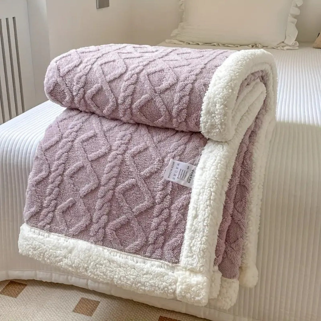 Plush Fleece Throw Blanket - Olytrend