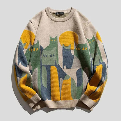 Casual Women's Crew Neck Graphic Sweatshirt