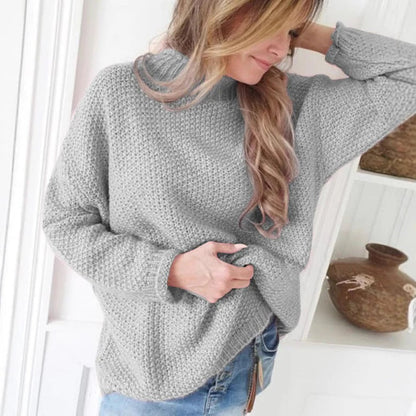 Cozy Women's Oversized High Neck Sweater