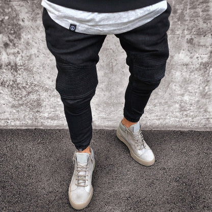 Men's Slim Fit Jogger Pants with Elastic Waist