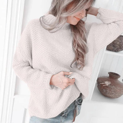 Cozy Women's Oversized High Neck Sweater