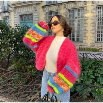 Women's Open Front Knit Cardigan Sweater