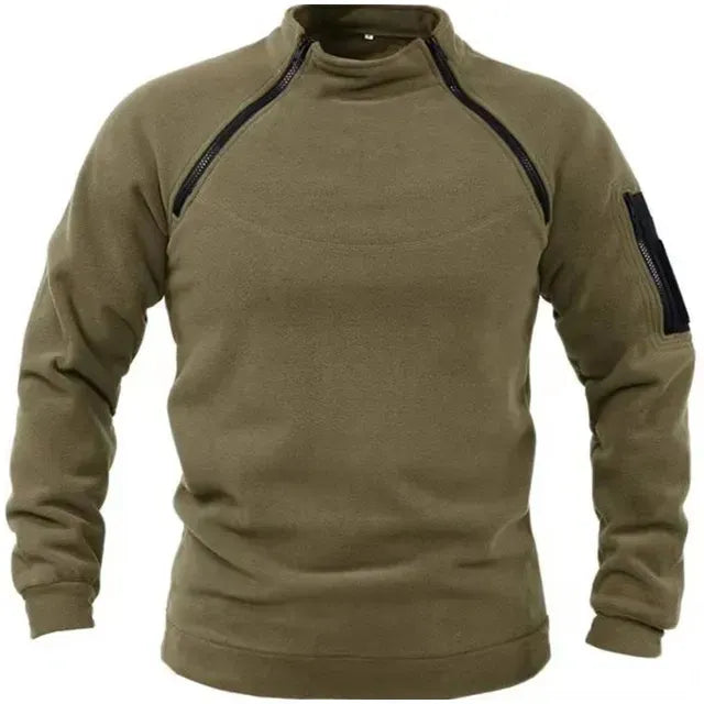Casual Fleece Jacket for Men Outdoor