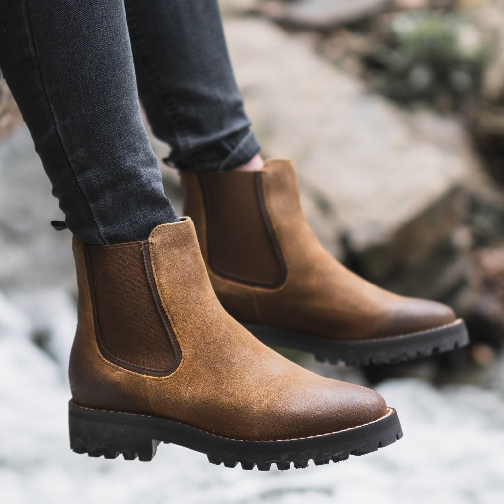 Women's Block Heel Ankle Boots