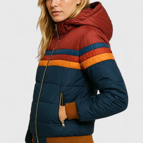 Ladies' Waterproof Hooded Coat