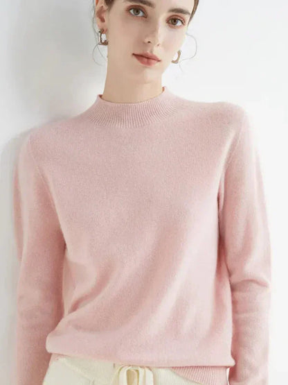 Soft Wool Women's Long Sleeve Sweater - Nocini