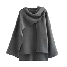Soft Knit Oversized Women's Coat