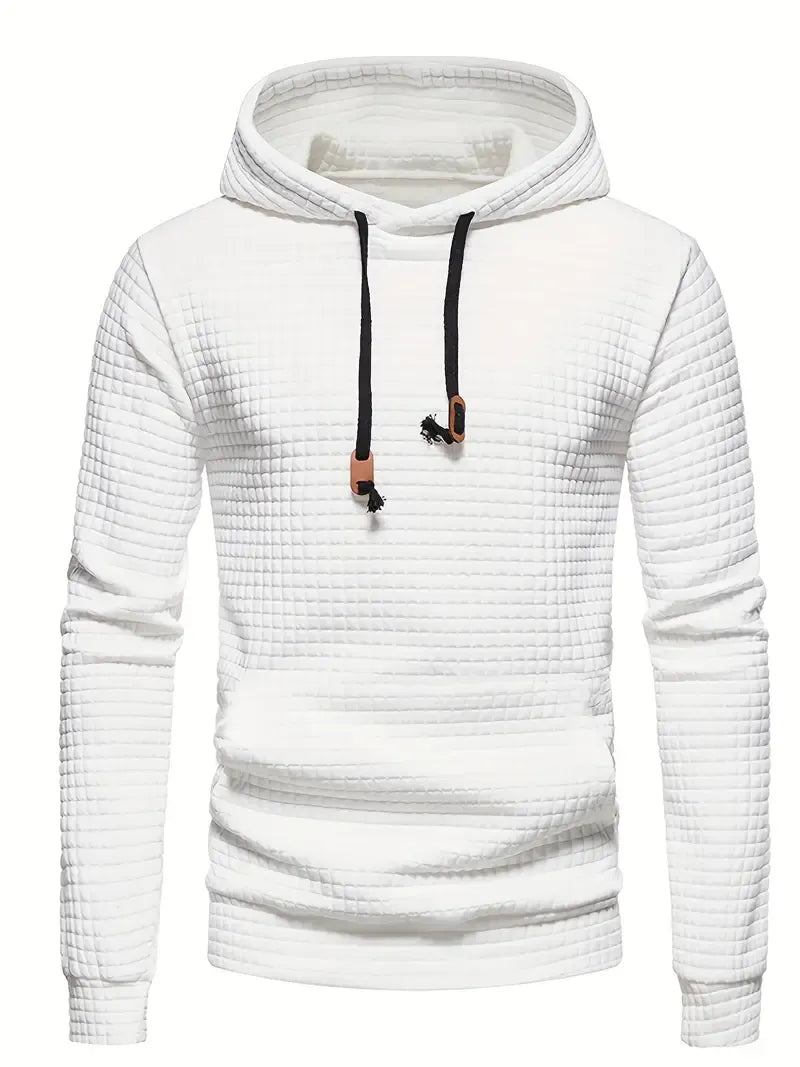 Warm Quilted Hoodie for Men Regular Fit - Nocini