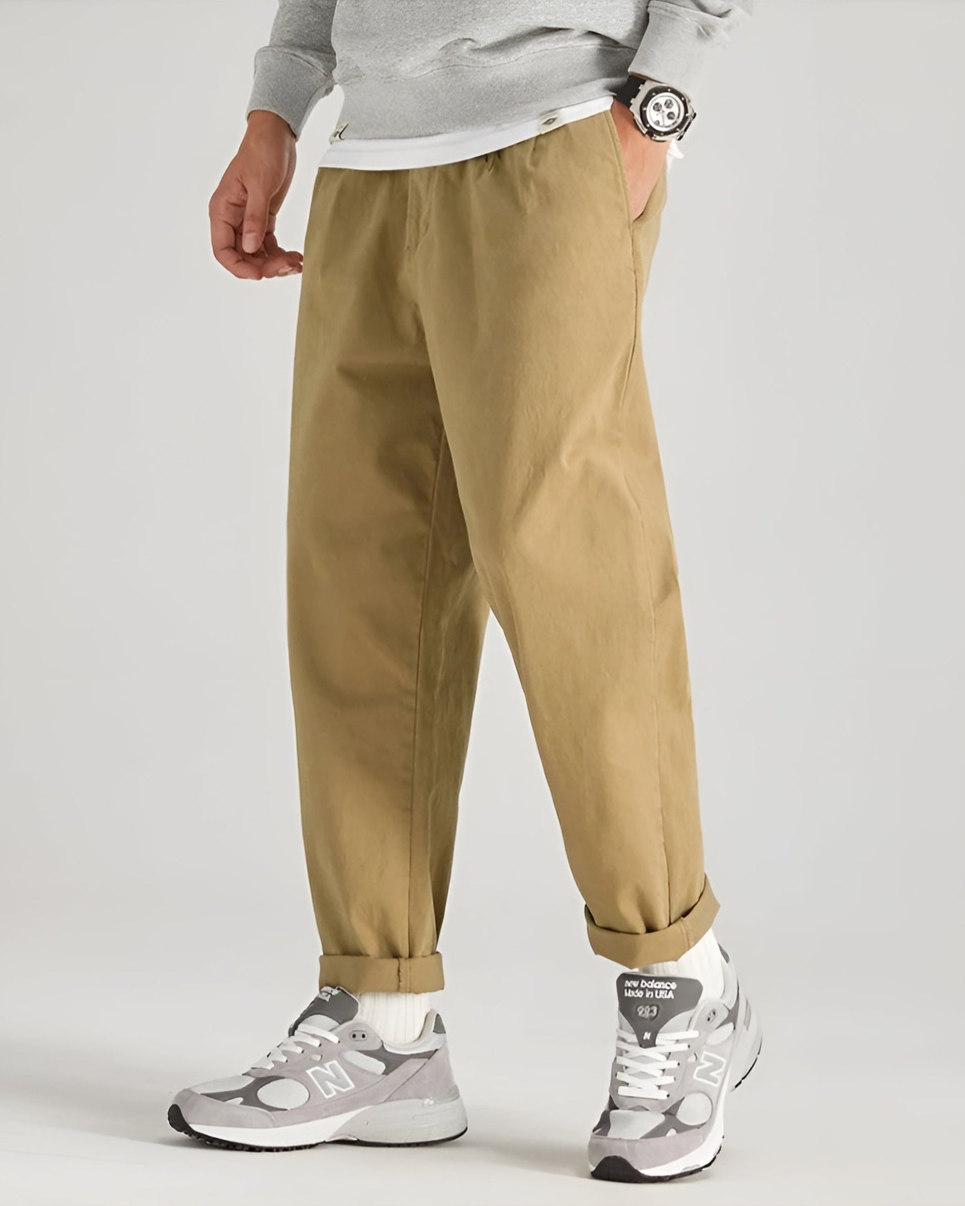 Short Fitted Cotton Pants