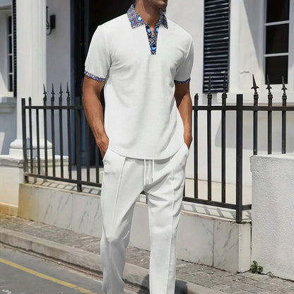Comfortable Men's Summer Suit Set