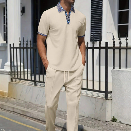 Comfortable Men's Summer Suit Set