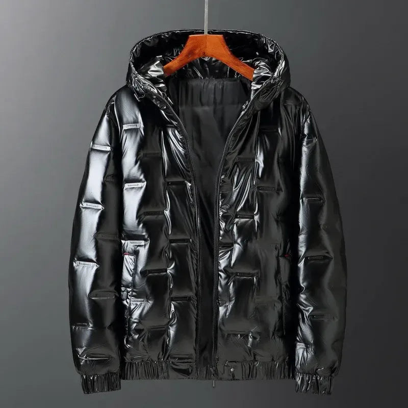 Warm Waterproof Men's Quilted Down Coat