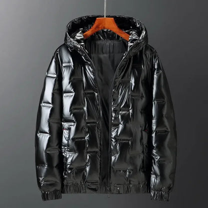 Warm Waterproof Men's Quilted Down Coat