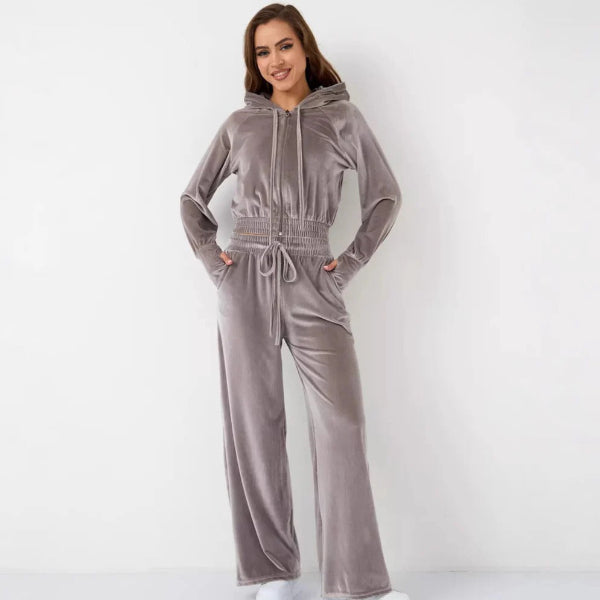 Cozy Fleece Hoodie and Sweatpants Set