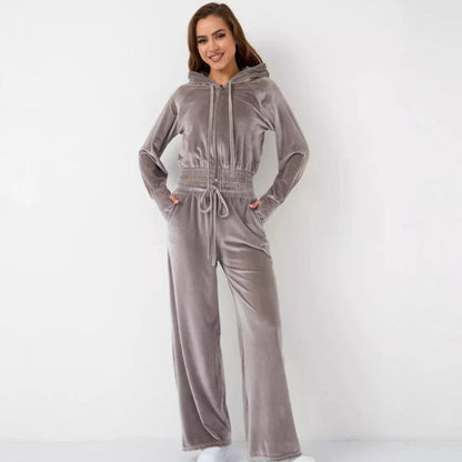 Cozy Fleece Hoodie and Sweatpants Set