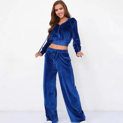 Cozy Fleece Hoodie and Sweatpants Set