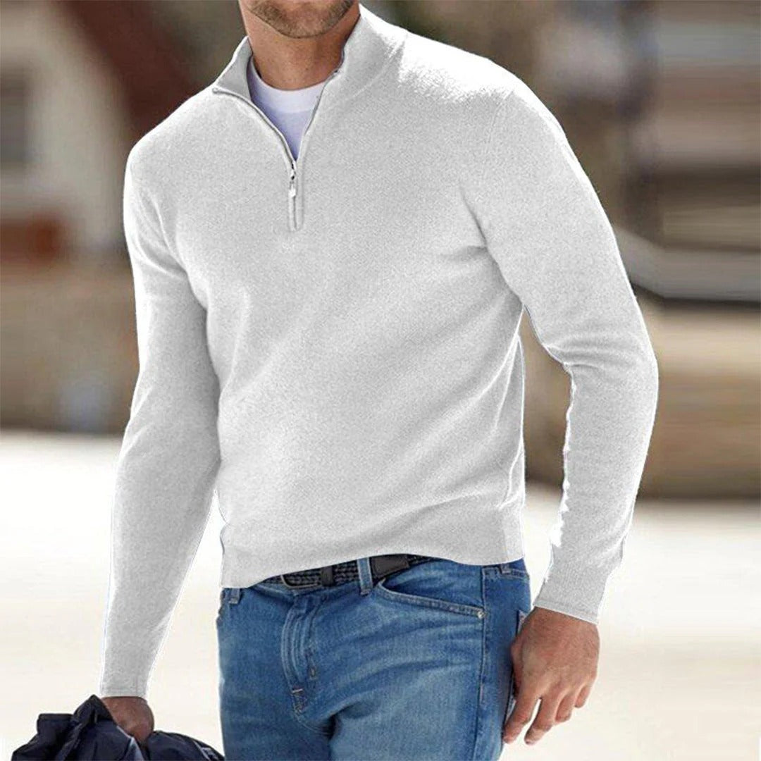 Men's Lightweight Zip Sweater