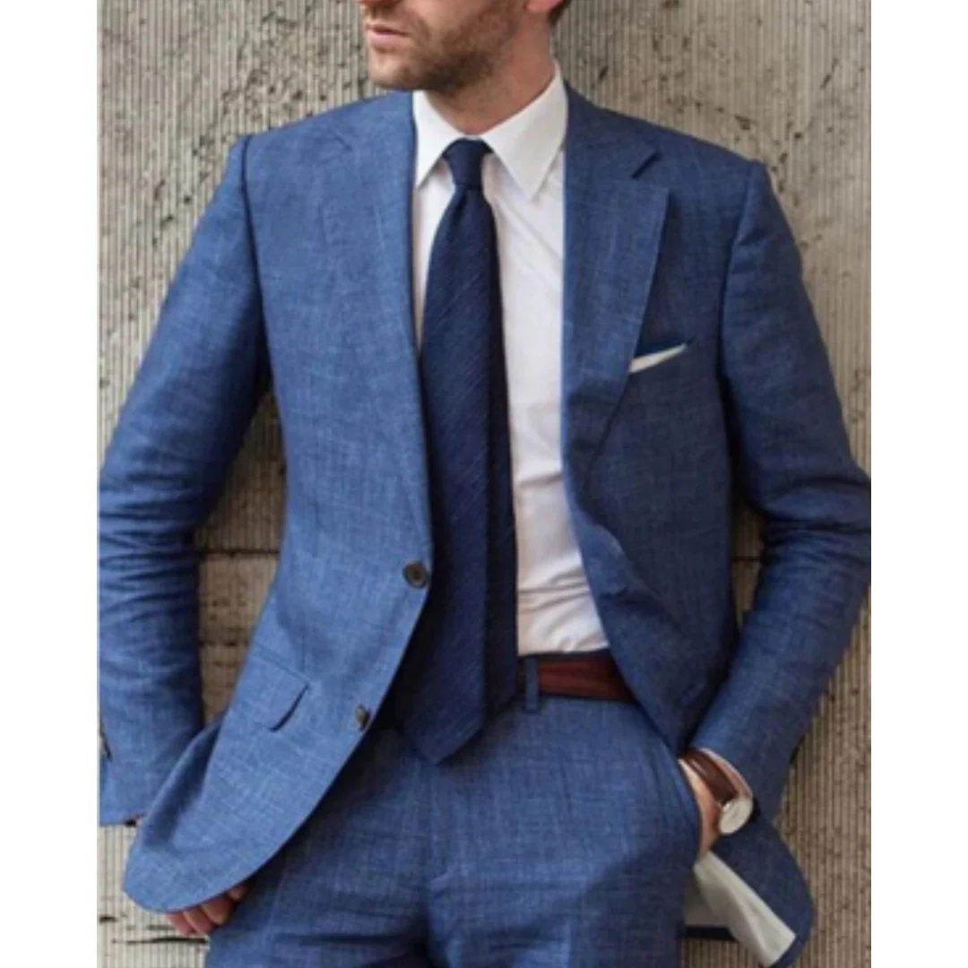Slim Fit Mens Wool Blazer Jacket