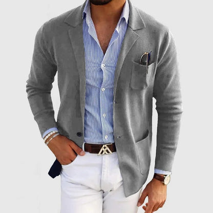 Lightweight Linen Wedding Blazer for Men