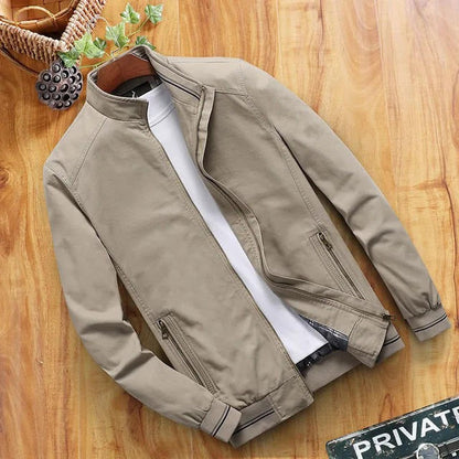 Men's Lightweight Water Resistant Slim Fit Jacket - Nocini