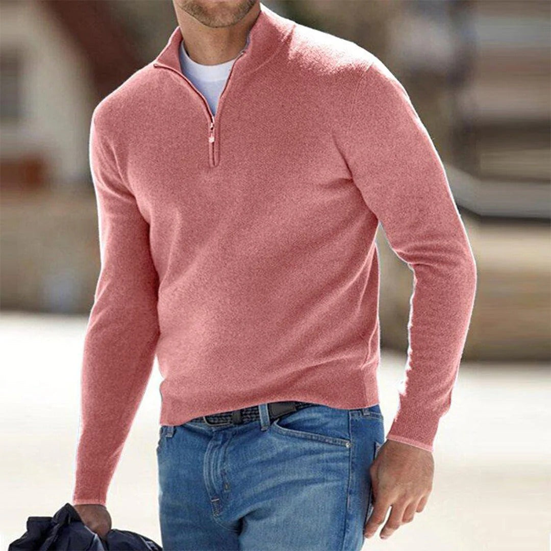 Men's Lightweight Zip Sweater