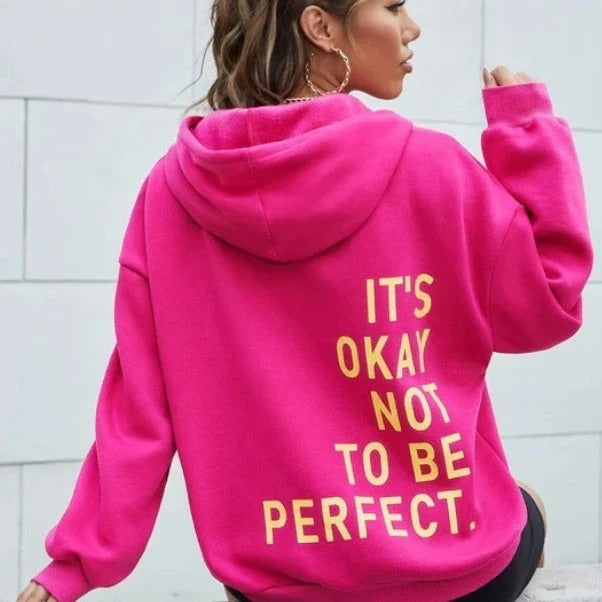 Comfy Women's Long Sleeve Hooded Sweatshirt