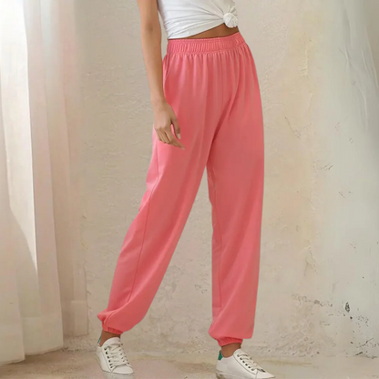 Comfortable Women's Jogger Pants with Elastic Waistband