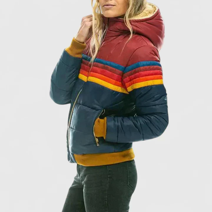 Ladies' Waterproof Hooded Coat