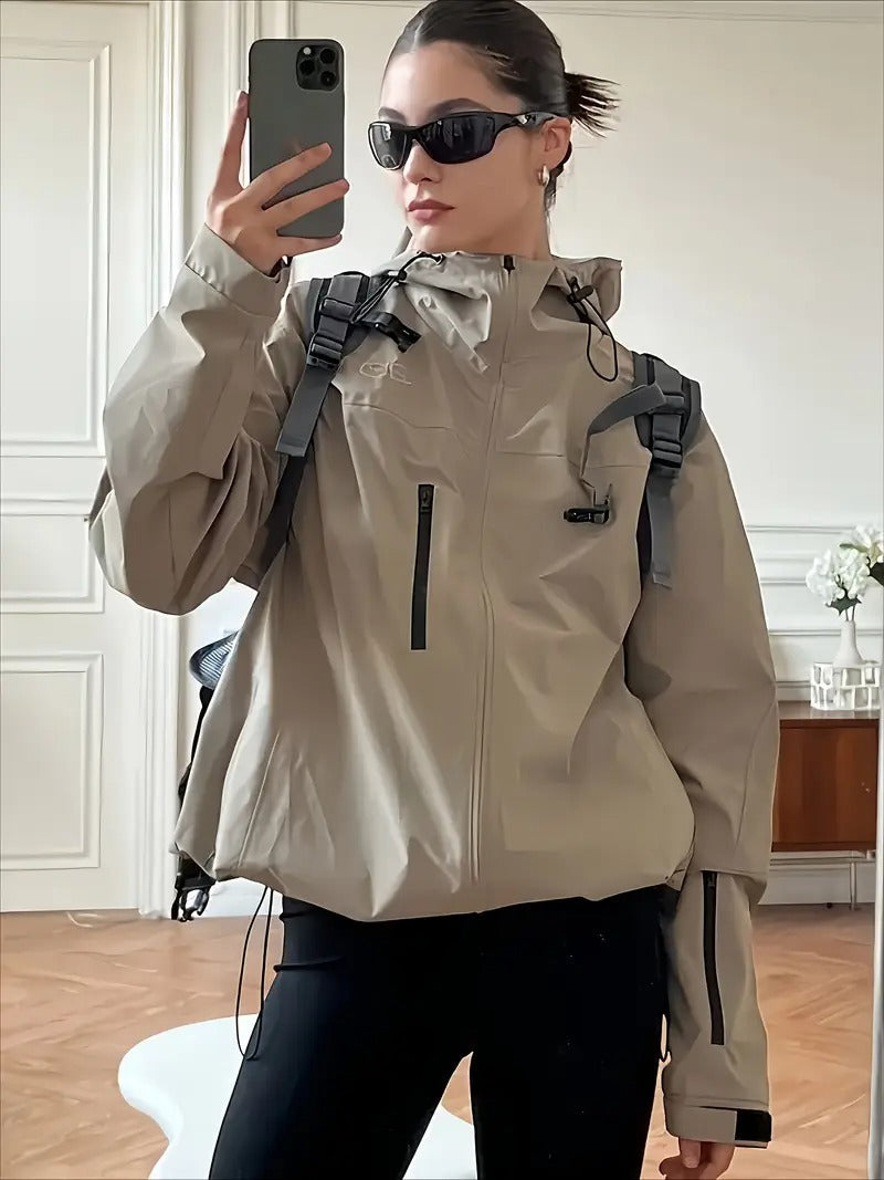 Waterproof Women's Hooded Jacket - Nocini