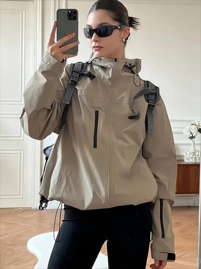 Waterproof Women's Hooded Jacket - Nocini