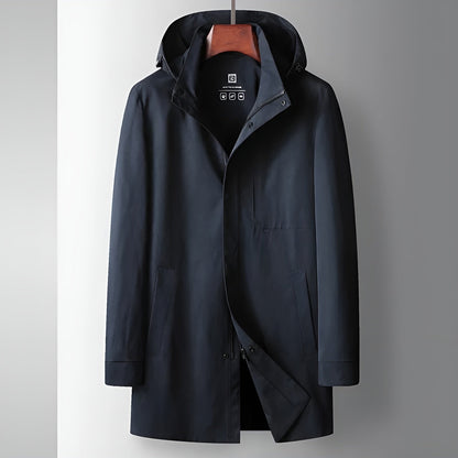 Waterproof Quater Zip Windbreaker Jacket - Nocini