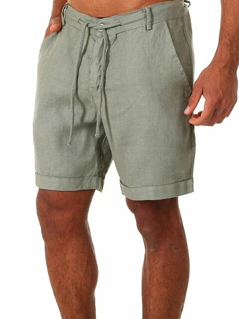 Comfortable Men's Drawstring Knee Length Shorts - Nocini
