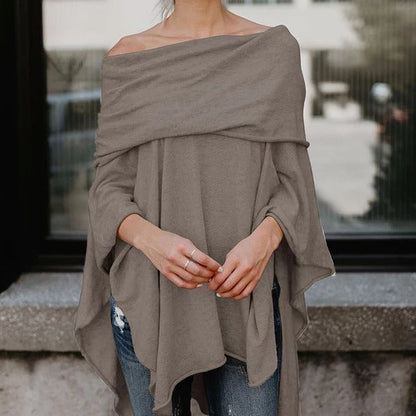 Casual Loose Fit Off The Shoulder Top - Nocini